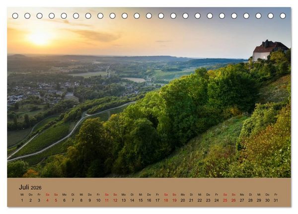 Produktbild: Eine Perle der Natur - das Jura (Tischkalender 2026 DIN A5 quer), CALVENDO Monatskalender