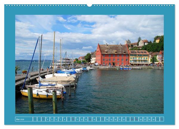 Produktbild: Impressionen vom sch&ouml;nen Bodensee (Wandkalender 2026 DIN A2 quer), CALVENDO Monatskalender