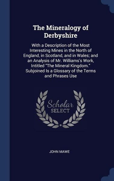 Produktbild: Mineralogy Of Derbyshire