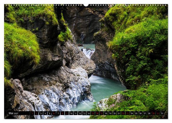 Produktbild: Salzburger Land. Wasser (hochwertiger Premium Wandkalender 2027 DIN A2 quer), Kunstdruck in Hochglanz