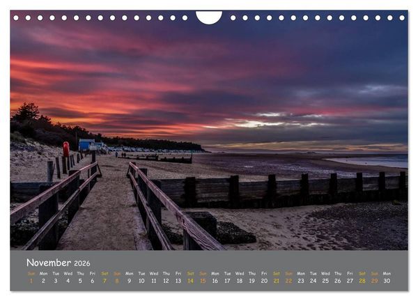 Produktbild: Sand n Sea in Norfolk (Wall Calendar 2026 DIN A4 landscape), CALVENDO 12 Month Wall Calendar