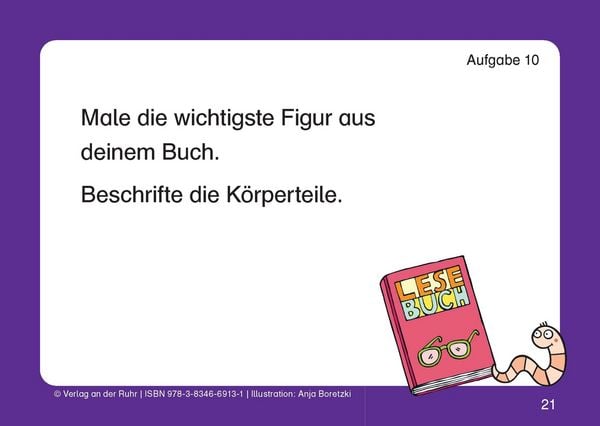 Produktbild: Mit der Lese-Raupe zum B&uuml;cherwurm &ndash; Klasse 1-4