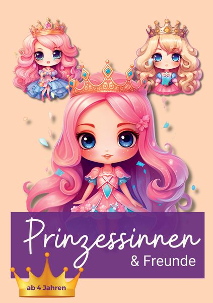 Produktbild: Malbuch Prinzessin & Freunde