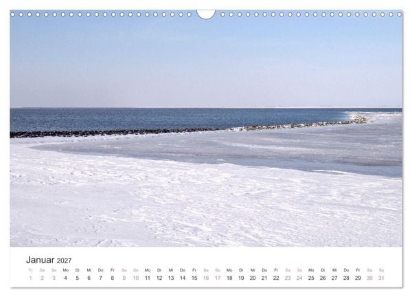 Produktbild: Hamburger Hallig - Der Weg ist das Ziel (Wandkalender 2027 DIN A3 quer), CALVENDO Monatskalender