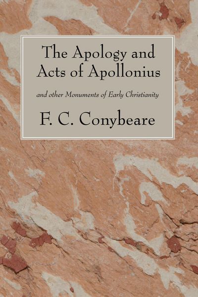 Produktbild: The Apology and Acts of Apollonius