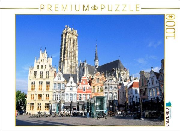 CALVENDO Puzzle Das belgische Mecheln | 1000 Teile Lege-Größe 64x48cm Foto-Puzzle für glückliche Stunden