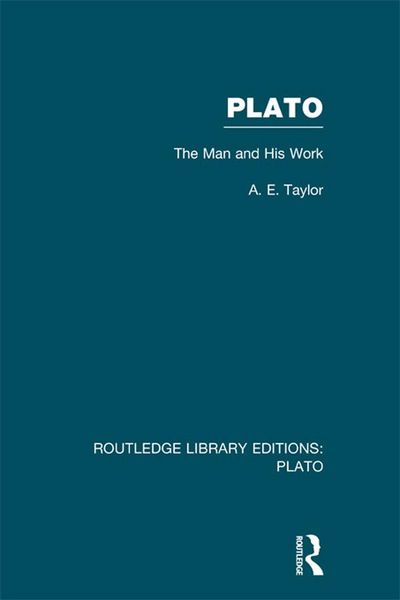 Produktbild: Plato: The Man and His Work (RLE: Plato)