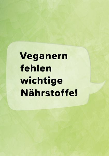 Produktbild: Vegan ist Unsinn!