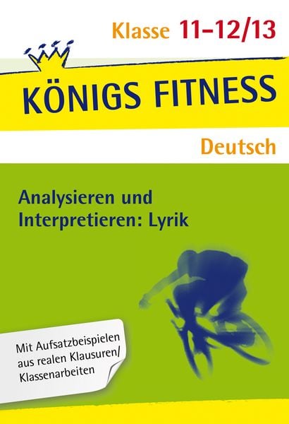 Analysieren und Interpretieren: Lyrik, Taschenbuch von Klaus Schenck, Klett Lerntraining bei PONS Langenscheidt GmbH, 978-3-12-930388-7