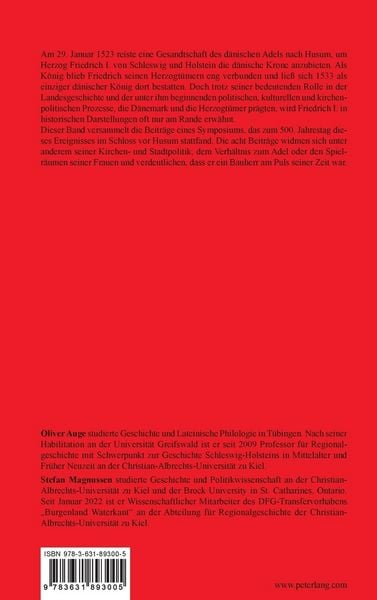Produktbild: 500 Jahre Friedrich I. von D&auml;nemark
