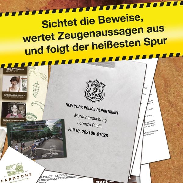 Produktbild: Murder Mystery Case File Mord &agrave; la carte