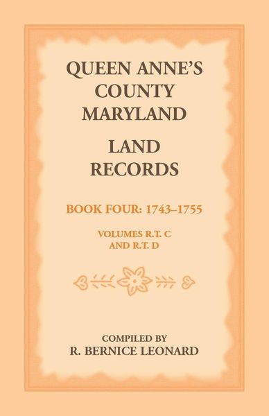 Produktbild: Queen Anne's County, Maryland Land Records, Book 4