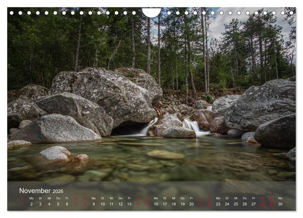 Produktbild: Korsika - Faszinierende Landschaften (Wandkalender 2026 DIN A4 quer), CALVENDO Monatskalender