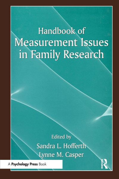 Produktbild: Handbook of Measurement Issues in Family Research