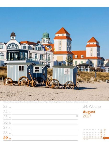 Produktbild: Am Meer Wochenplaner Kalender 2027
