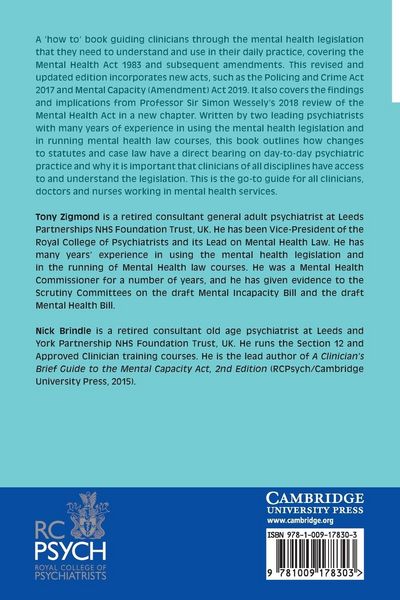 Produktbild: A Clinician's Brief Guide to the Mental Health Act