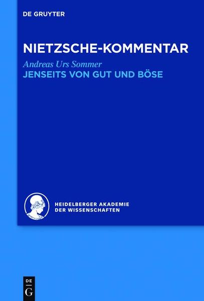 Produktbild: Kommentar zu Nietzsches "Jenseits von Gut und B&ouml;se"