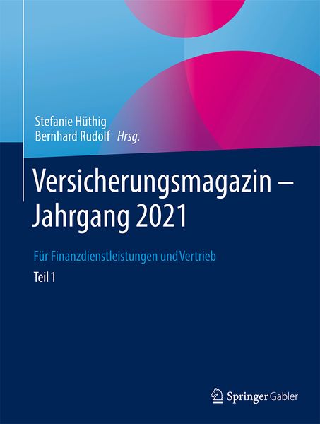 Produktbild: Versicherungsmagazin - Jahrgang 2021 -- Teil 1