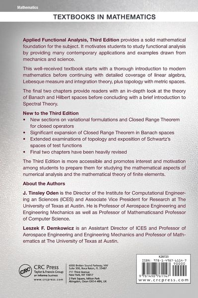 Produktbild: Applied Functional Analysis