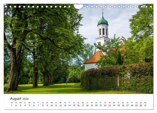 Produktbild: Neus&auml;&szlig; - Perle im Schmuttertal (Wandkalender 2026 DIN A4 quer), CALVENDO Monatskalender