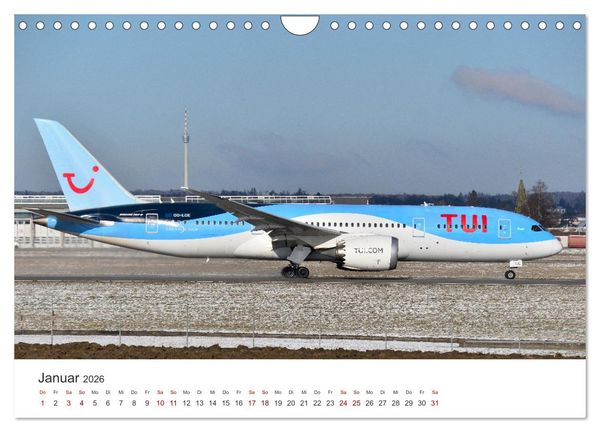 Produktbild: Ein Jahr am Flughafen Stuttgart (Wandkalender 2026 DIN A4 quer), CALVENDO Monatskalender