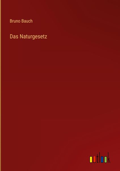 Produktbild: Das Naturgesetz