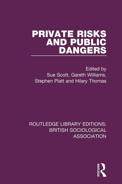 Produktbild: Private Risks and Public Dangers