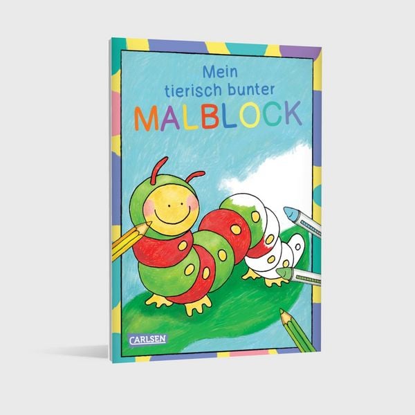 Produktbild: Mein tierisch bunter Malblock