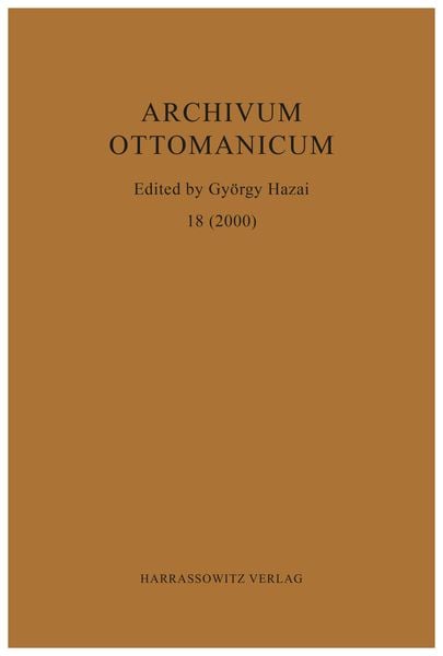 Produktbild: Archivum Ottomanicum 18 (2000)