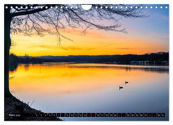 Produktbild: Wundersch&ouml;nes Ruhrgebiet - Abseits von Kohle und Stahl (Wandkalender 2026 DIN A4 quer), CALVENDO Monatskalender