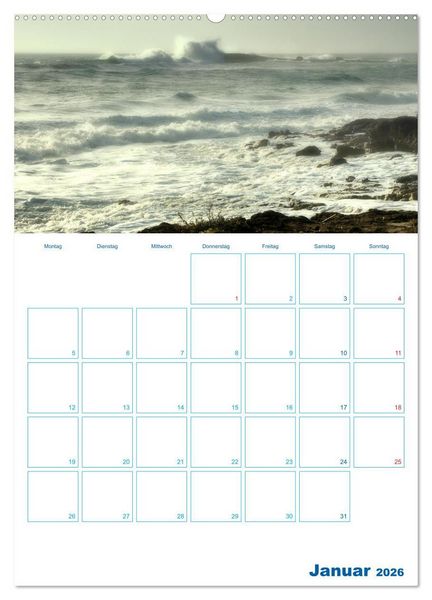 Produktbild: il Salento - maritim (Wandkalender 2026 DIN A2 hoch), CALVENDO Monatskalender