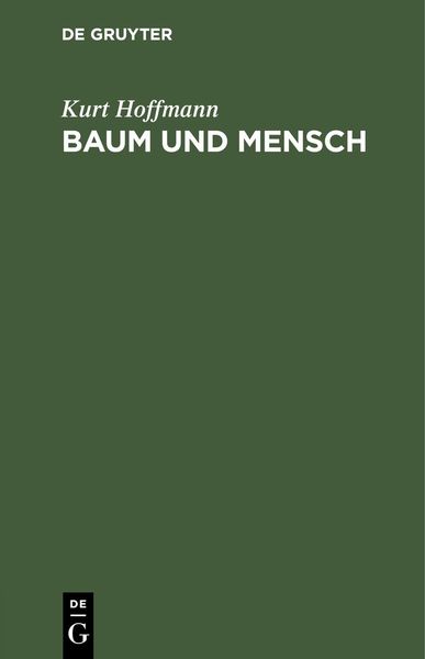 Produktbild: Baum und Mensch