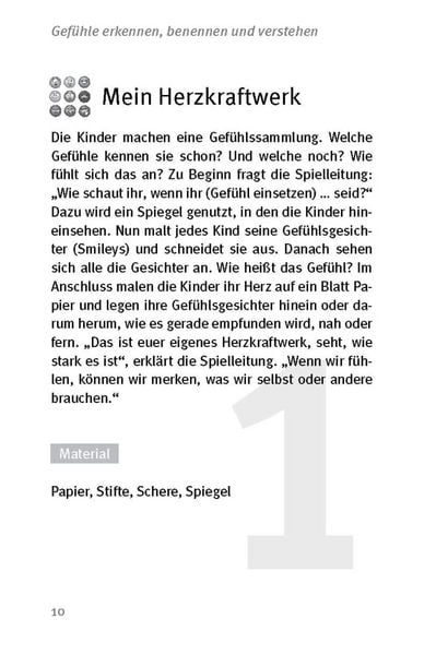 Produktbild: Die 50 besten Spiele zu Gef&uuml;hlen und emotionalen Kompetenzen f&uuml;r 4- bis 8-J&auml;hrige