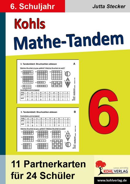 Produktbild: Kohls Mathe-Tandem / Klasse 6