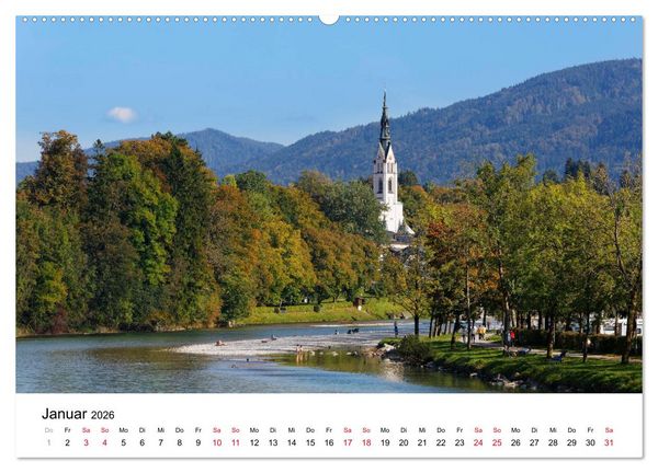 Produktbild: Bad T&ouml;lz - Perle an der Isar (Wandkalender 2026 DIN A2 quer), CALVENDO Monatskalender