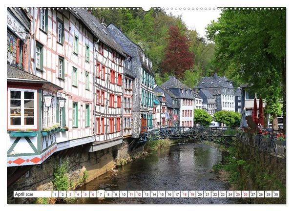 Produktbild: Liebenswertes Monschau (Wandkalender 2026 DIN A2 quer), CALVENDO Monatskalender