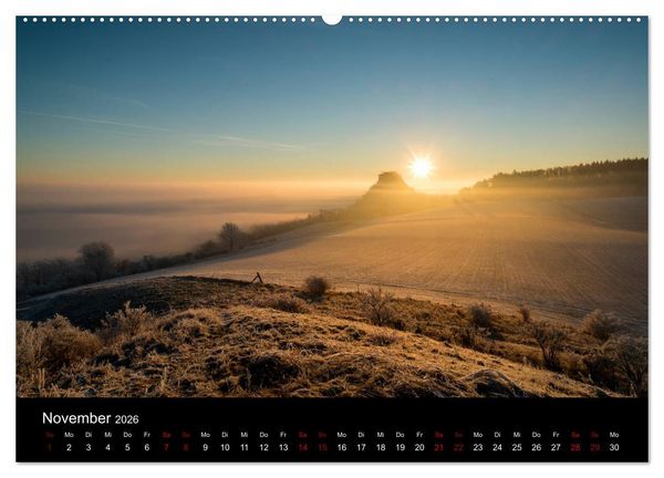 Produktbild: Der Hegau - Wanderparadies am westlichen Bodensee (hochwertiger Premium Wandkalender 2026 DIN A2 quer), Kunstdruck in Hochglanz