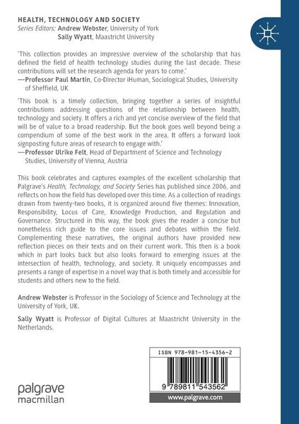 Produktbild: Health, Technology and Society