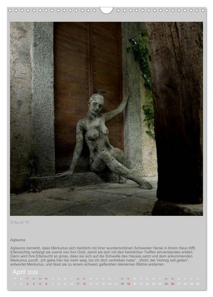 Produktbild: Verwandelte Frauen - Bodypainting-Metamorphosen nach Ovid (Wandkalender 2026 DIN A3 hoch), CALVENDO Monatskalender