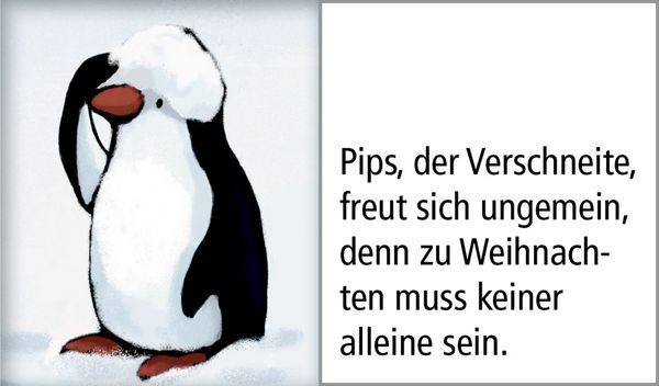 Produktbild: Wand-Adventskalender &ndash; Pinguin-Weihnacht