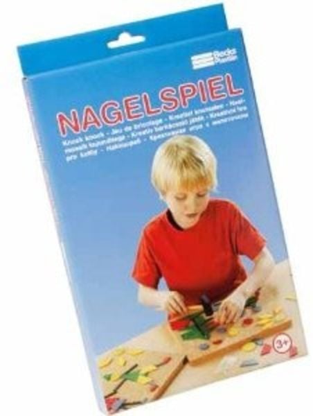 Corvus Inh. Heiner Gramsch Nagelspiel Holzteile auf Korkplatte