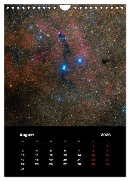 Produktbild: Das Universum (Wandkalender 2026 DIN A4 hoch), CALVENDO Monatskalender