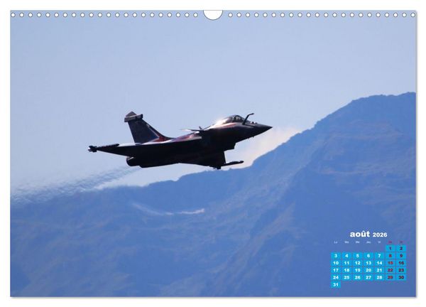 Produktbild: Les ailes fran&ccedil;aises au-dessus des cimes (Calendrier mural 2026 DIN A3 vertical), CALVENDO calendrier mensuel