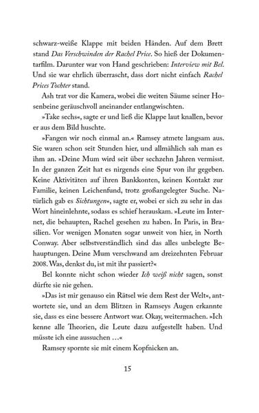 Produktbild: The Reappearance of Rachel Price (deutsche Ausgabe)