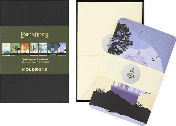 Produktbild: Moleskine Der Herr der Ringe Postkarten (7er-Set)