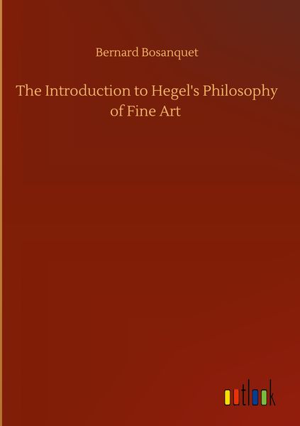 Produktbild: The Introduction to Hegel's Philosophy of Fine Art