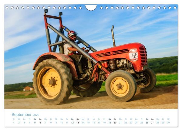 Produktbild: Traktorrennen - die 24 Stunden von Reingers (Wandkalender 2026 DIN A4 quer), CALVENDO Monatskalender