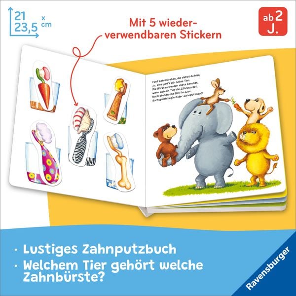 Produktbild: Z&auml;hne putzen! Schrubbdiwupp