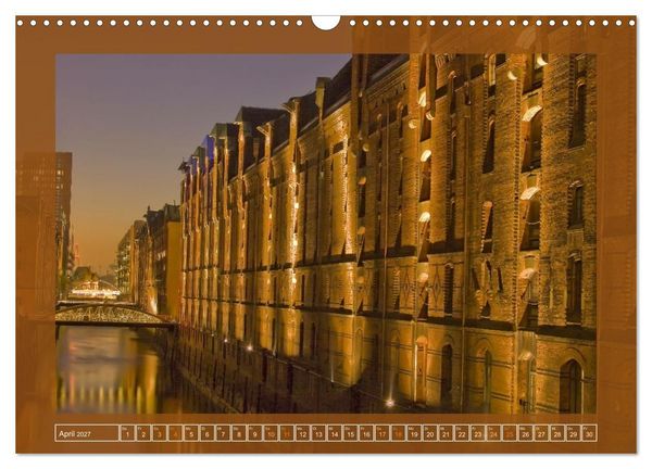 Produktbild: Hamburg, die Weltstadt im Norden von Deutschland (Wandkalender 2027 DIN A3 quer), CALVENDO Monatskalender