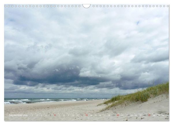 Produktbild: Wo de Ostseewellen trecken an den Strand 2026 (Wandkalender 2026 DIN A3 quer), CALVENDO Monatskalender